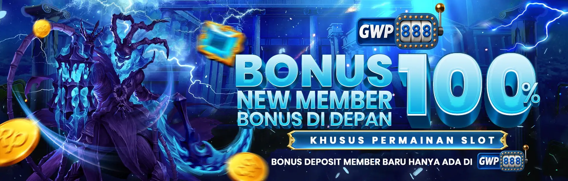 bonus deposit 100% gwp888